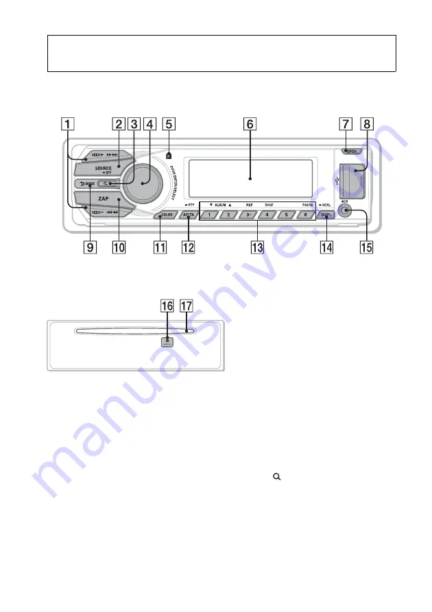 Sony CDX-GT660UV Operating Instructions Manual Download Page 40