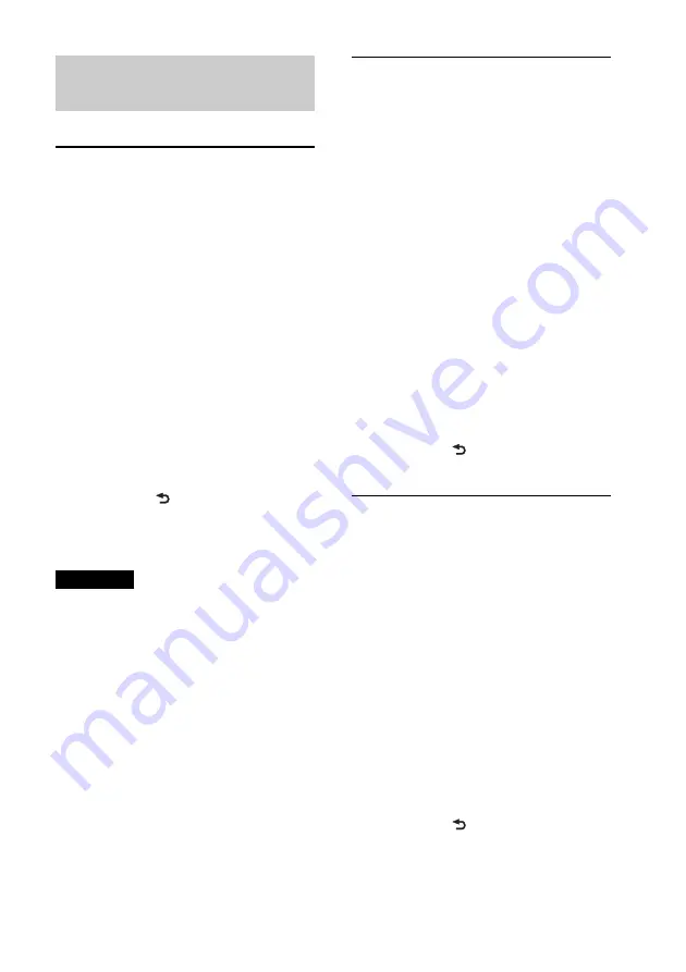 Sony CDX-GT660UV Operating Instructions Manual Download Page 93