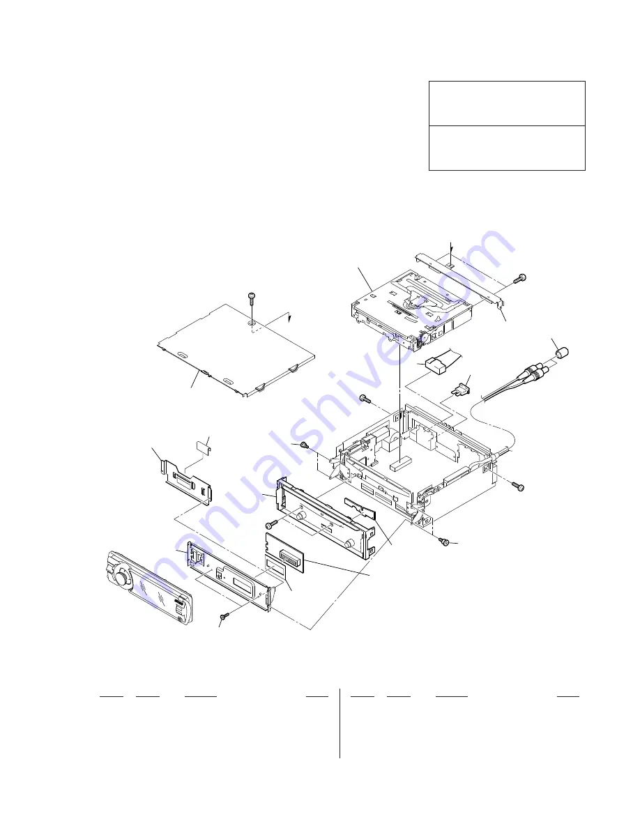 Sony CDX-GT720 - Fm/am Compact Disc Player Service Manual Download Page 43