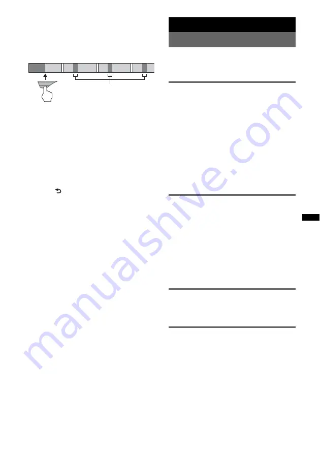 Sony CDX-GT740UI Operating Instructions Manual Download Page 11