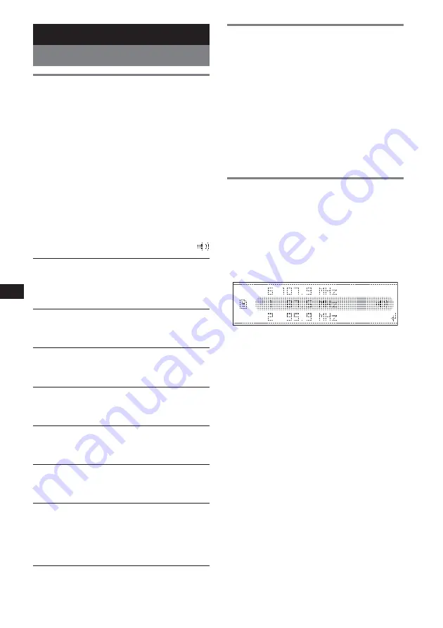 Sony CDX-GT770 Operating Instruction Download Page 52