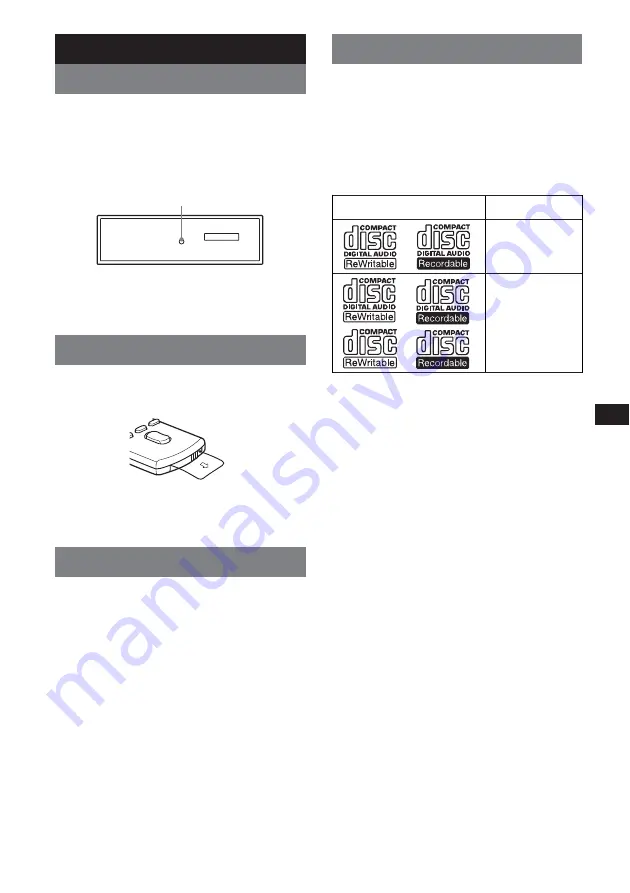 Sony CDX-GT770 Operating Instruction Download Page 57