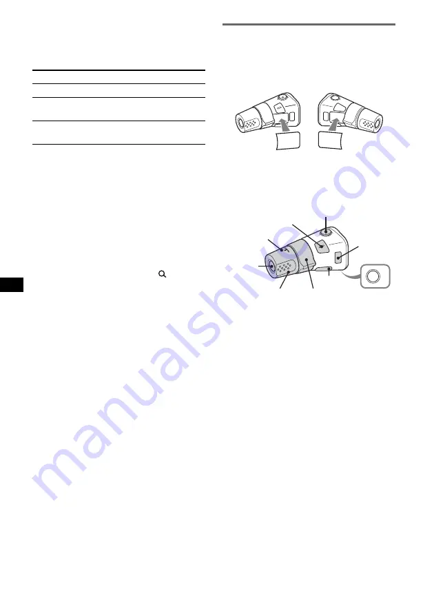 Sony CDX-GT828U Operating Instructions Manual Download Page 76