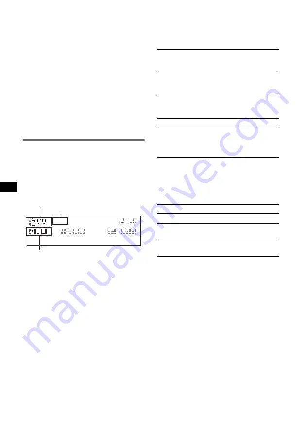 Sony CDX-GT920U Operating Instructions Manual Download Page 44