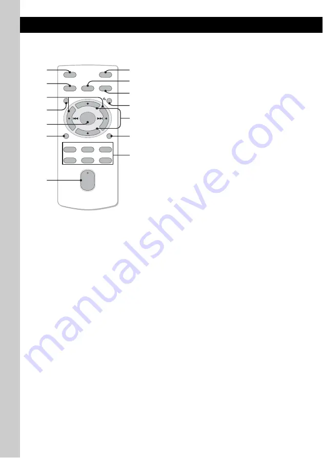 Sony CDX-GT930UI - Fm/am Compact Disc Player Operating Instructions Manual Download Page 10