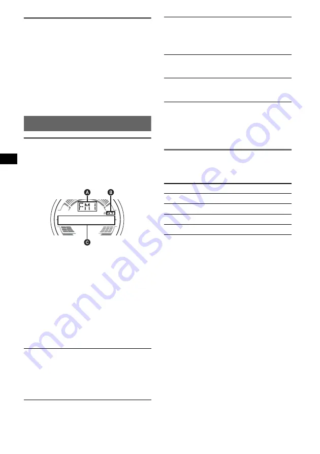 Sony CDX-H905IP Operating Instructions Manual Download Page 12