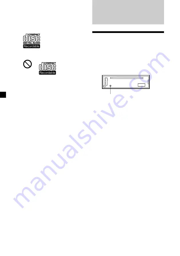 Sony CDX-L350 - Fm/am Compact Disc Player Operating Instructions Manual Download Page 50