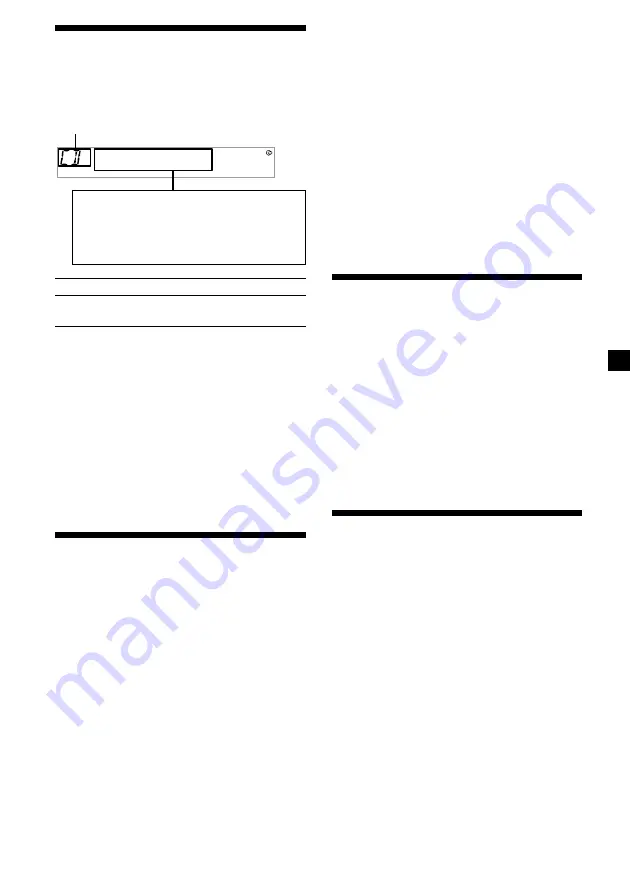 Sony CDX-L380X Operating Instructions Manual Download Page 75