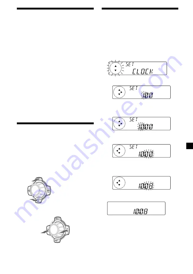 Sony CDX-L450 Operating Instructions Manual Download Page 103