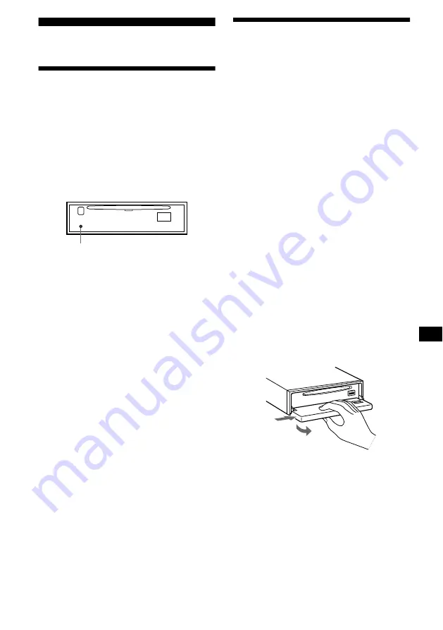 Sony CDX-L550 Operating Instructions Manual Download Page 103