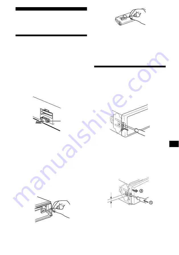 Sony CDX-L550 Operating Instructions Manual Download Page 141