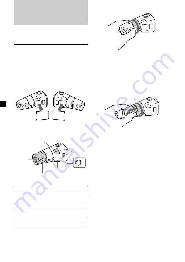 Sony CDX-L550FP Operating Instructions Manual Download Page 14