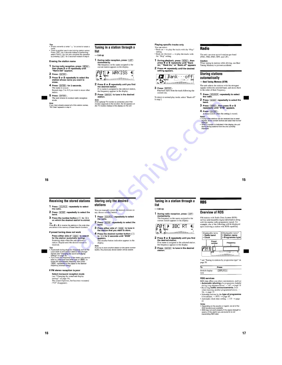 Sony CDX-M620 - Fm/am Compact Disc Player Service Manual Download Page 7