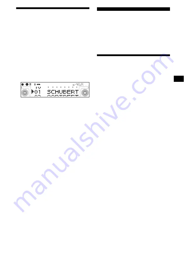 Sony CDX-M630 Operating Instructions Manual Download Page 13