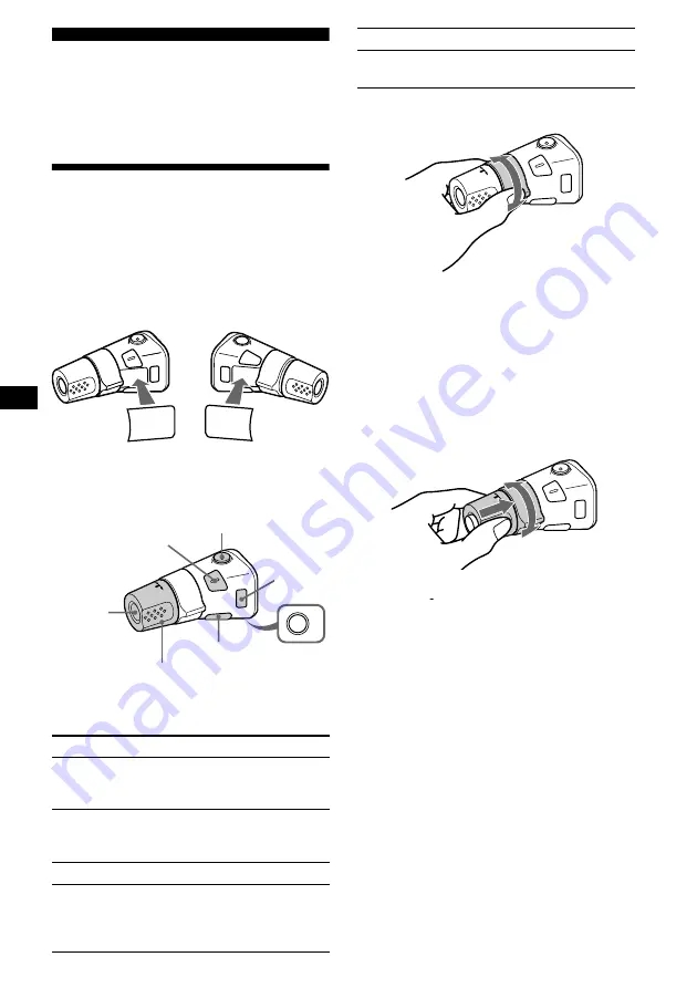 Sony CDX-M630 Operating Instructions Manual Download Page 114