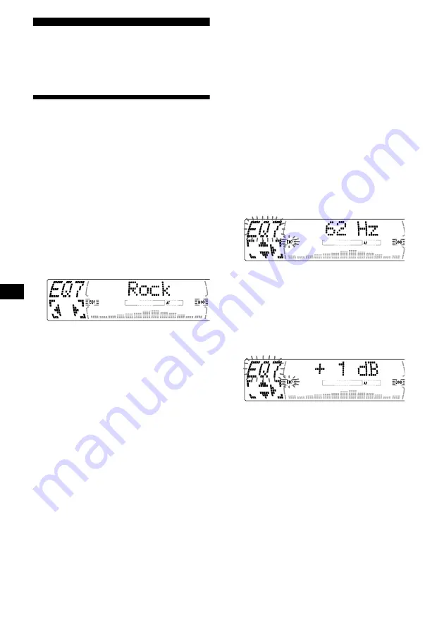 Sony CDX-M670  (XT-XM1) Operation Instructions Manual Download Page 106