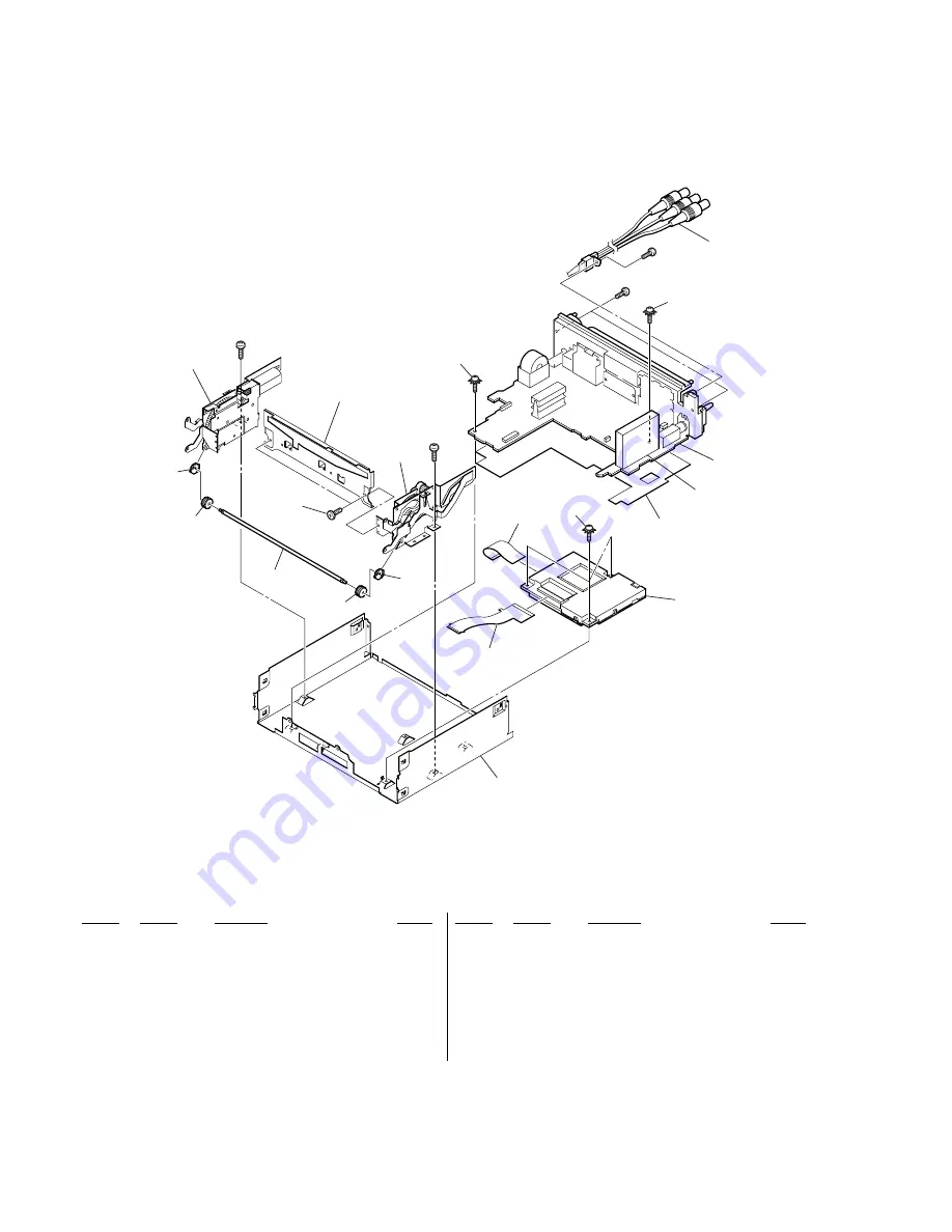 Sony CDX-M9900 Operating Instructions  (primary manual) Service Manual Download Page 42