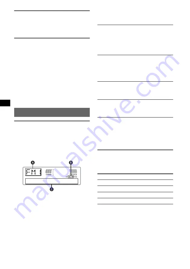 Sony CDX-MR50IP Operating Instructions Manual Download Page 36