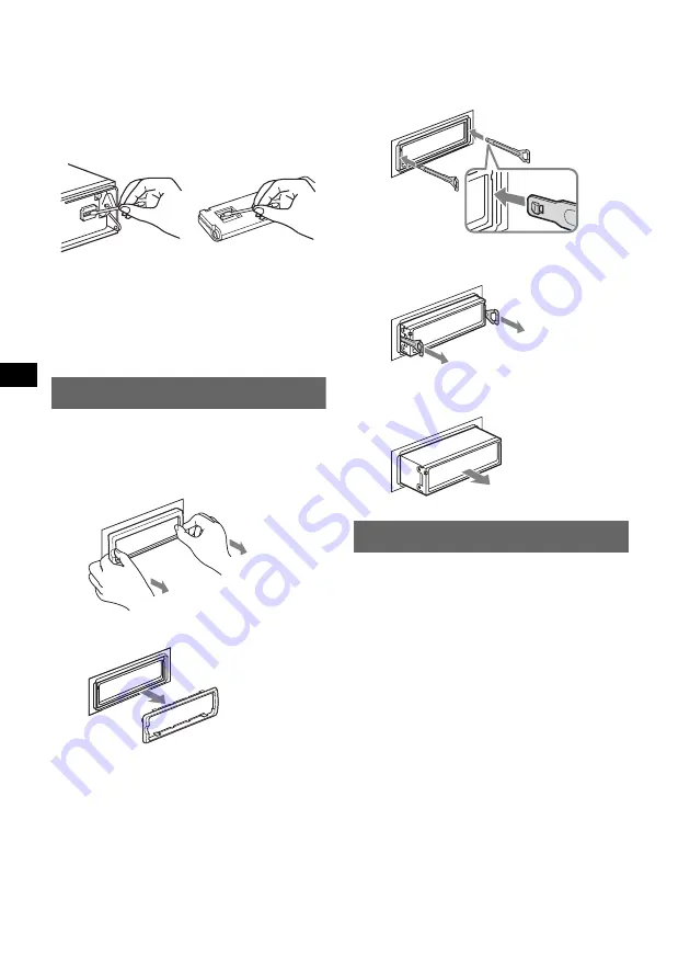 Sony CDX-MR50IP Operating Instructions Manual Download Page 46