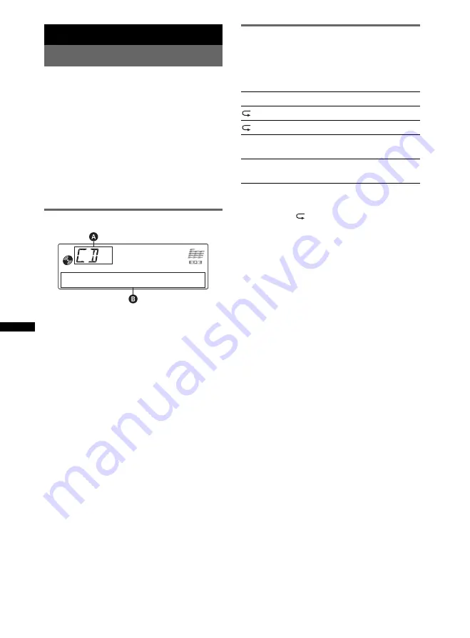 Sony CDX-MR60UI Operating Instructions Manual Download Page 40