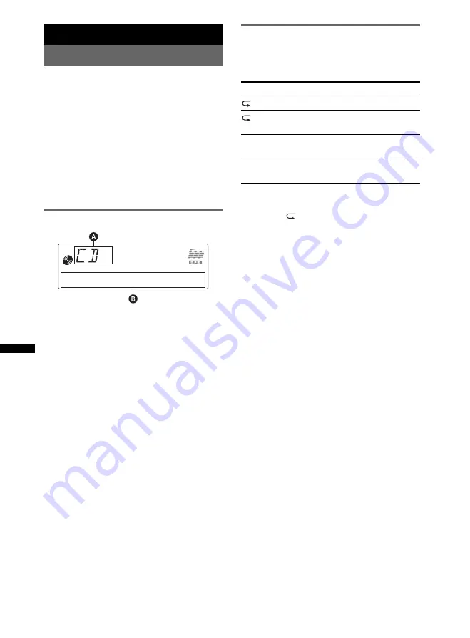 Sony CDX-MR60UI Operating Instructions Manual Download Page 68