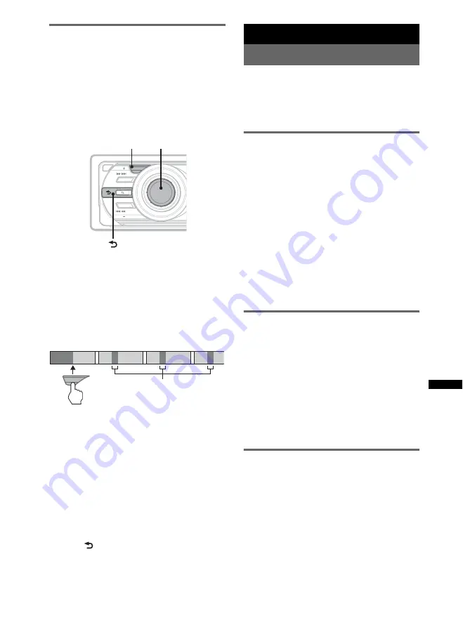 Sony CDX-MR60UI Operating Instructions Manual Download Page 123