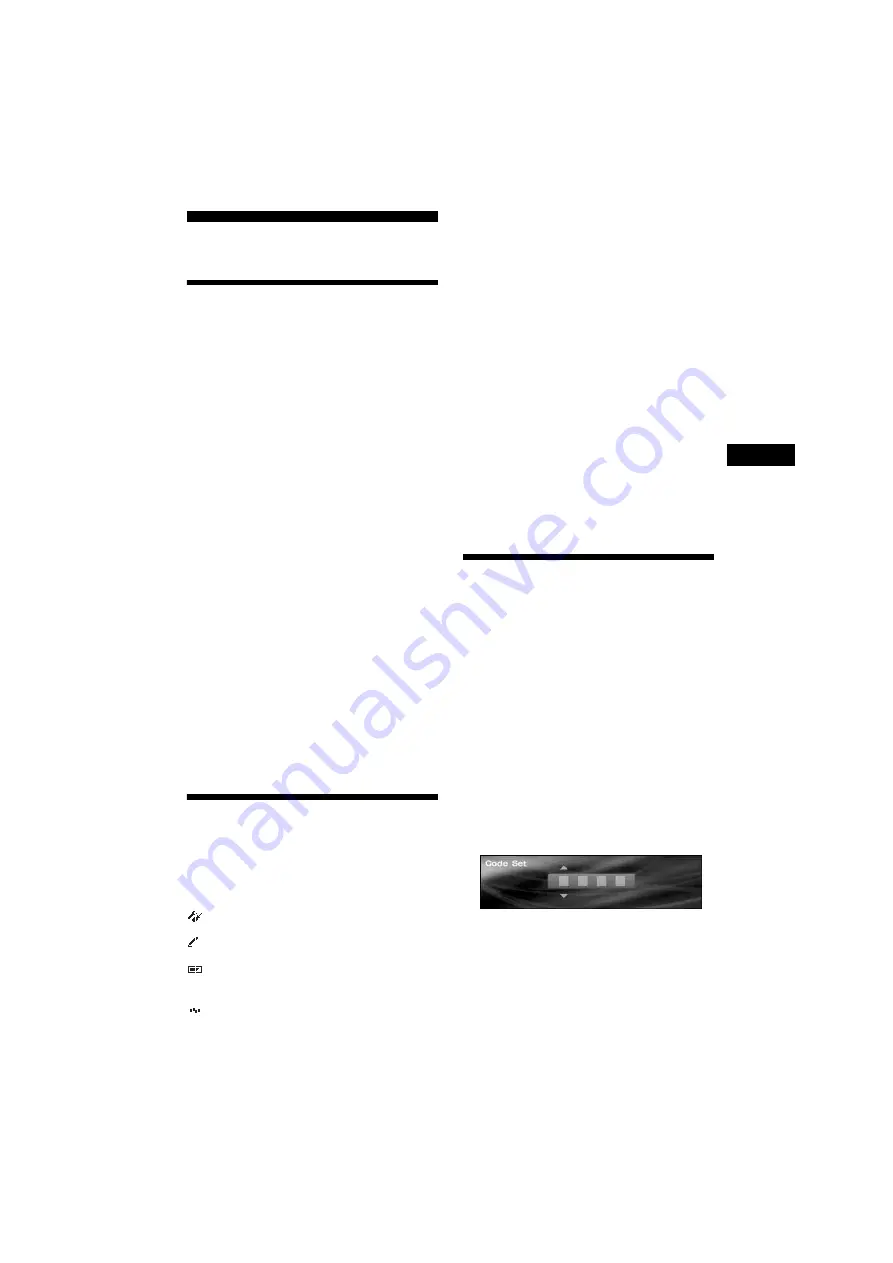 Sony CDX-NC9950 Operating Instructions Manual Download Page 29