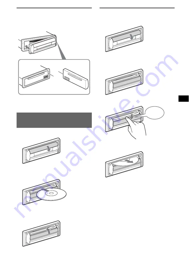 Sony CDX-R30M - Fm/am Compact Disc Player Operating Instructions Manual Download Page 39