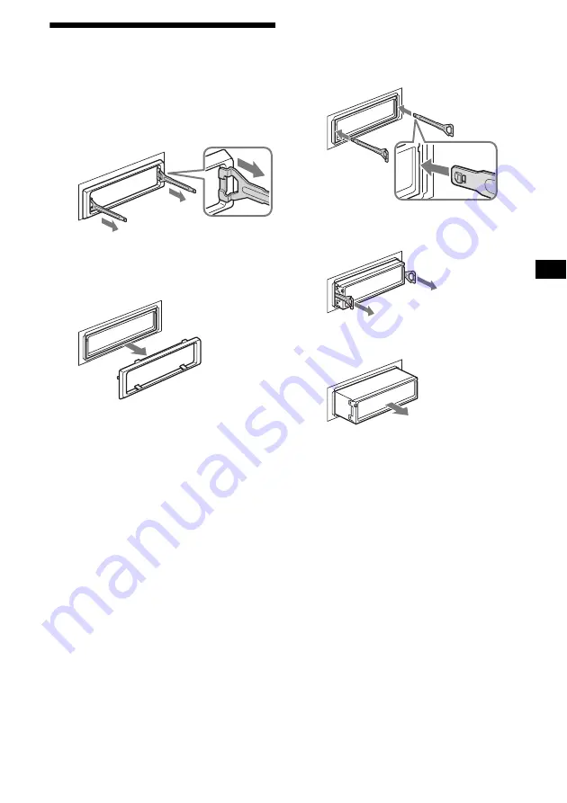 Sony CDX-R3300 - Fm/am Compact Disc Player Operating Instructions Manual Download Page 51