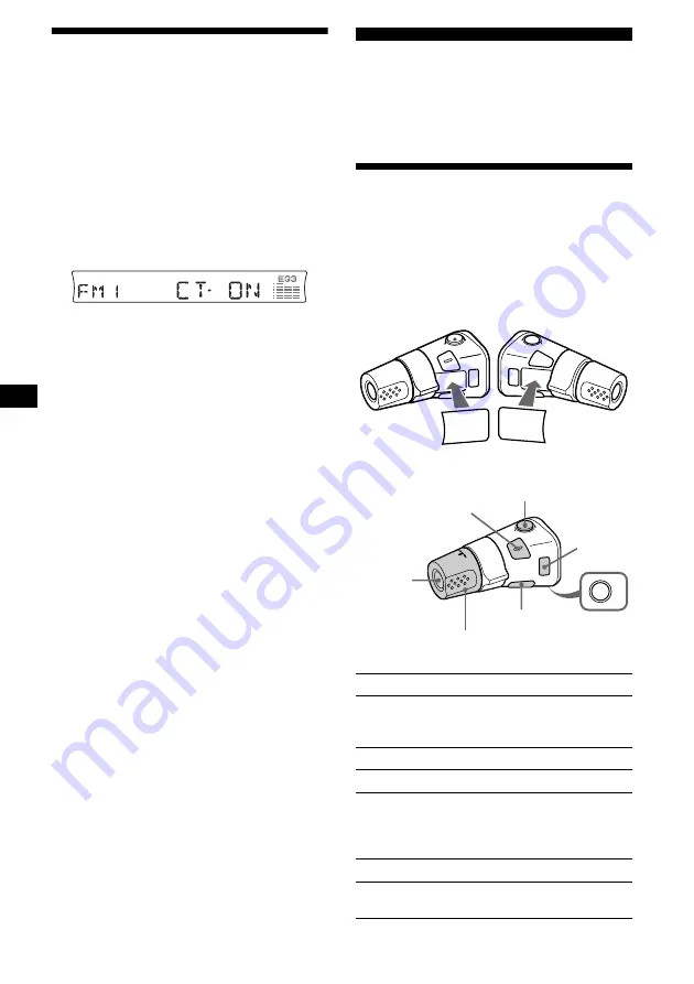 Sony CDX-R3300 - Fm/am Compact Disc Player Operating Instructions Manual Download Page 98