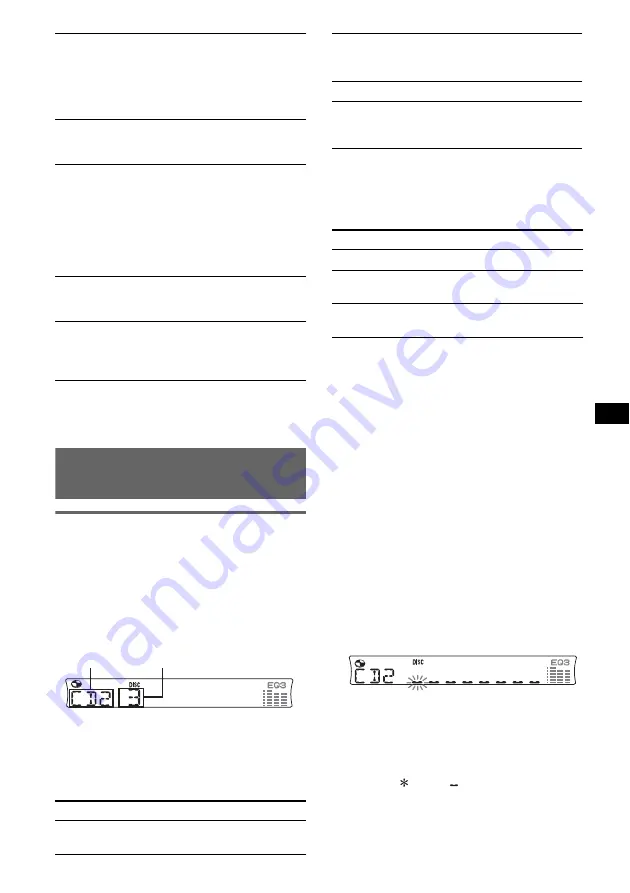 Sony CDX-R35MR Operating Instructions Manual Download Page 49