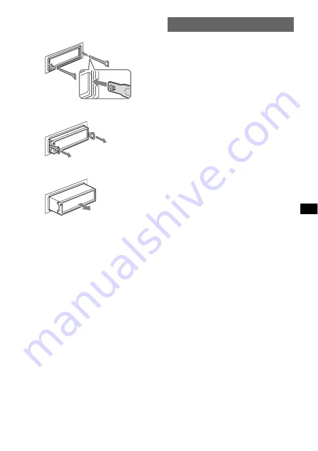 Sony CDX-R35MR Operating Instructions Manual Download Page 55