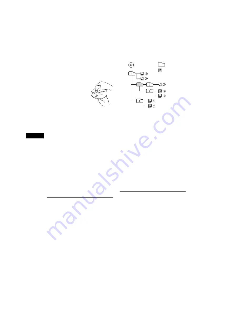 Sony CDX-R6750 Operating Instructions Manual Download Page 58