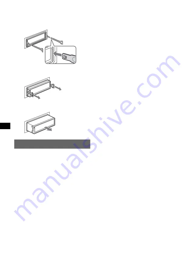 Sony CDX-RA550 Operating Instructions Manual Download Page 56