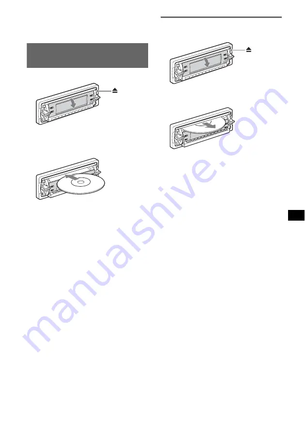 Sony CDX-RA550 Operating Instructions Manual Download Page 63