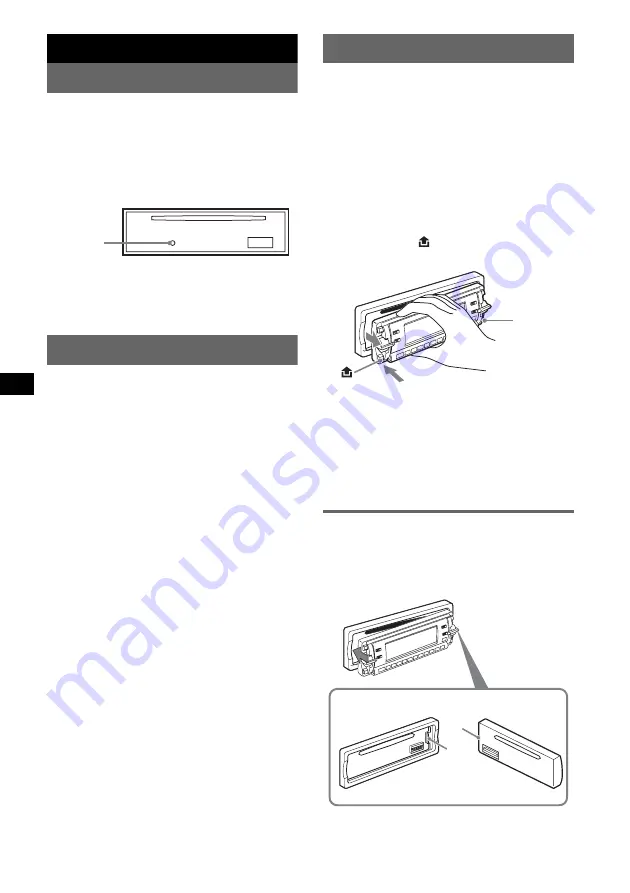 Sony CDX-RA650 Operating Instructions Manual Download Page 22