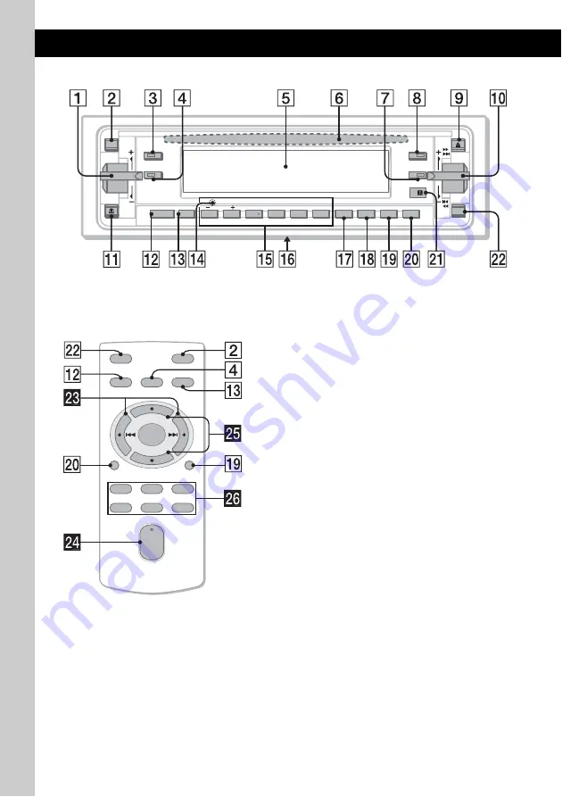 Sony CDX-RA750 Operating Instructions Manual Download Page 22