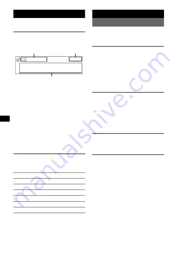 Sony CDX-RA750 Operating Instructions Manual Download Page 42