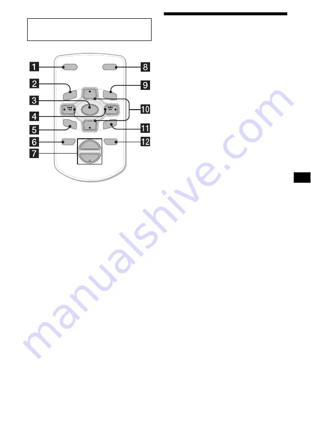 Sony CDX-S1000 Operating Instructions Manual Download Page 59