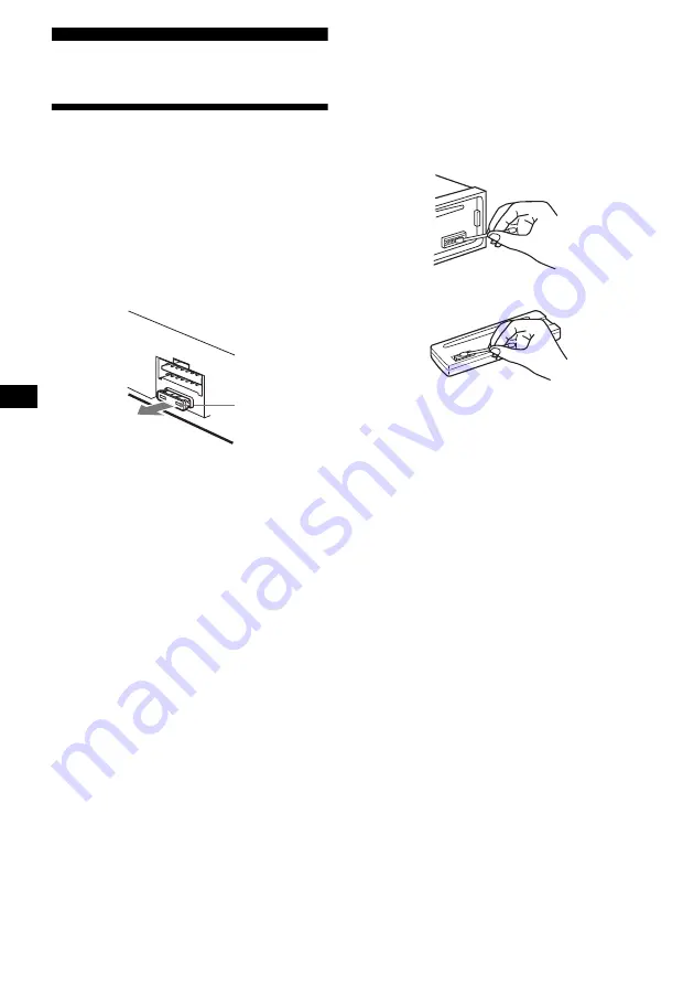 Sony CDX-S1000 Operating Instructions Manual Download Page 68