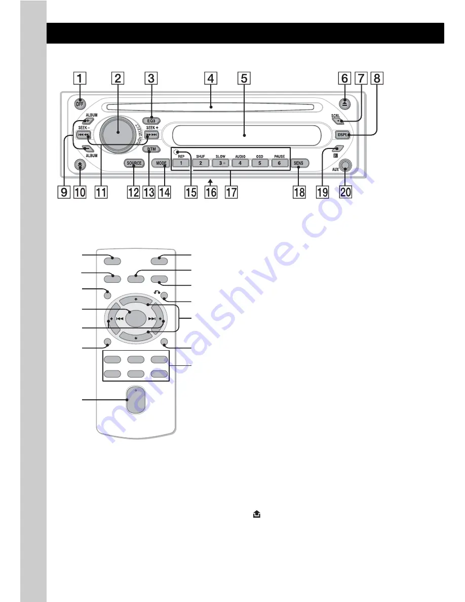 Sony CDX-V6800 Скачать руководство пользователя страница 6