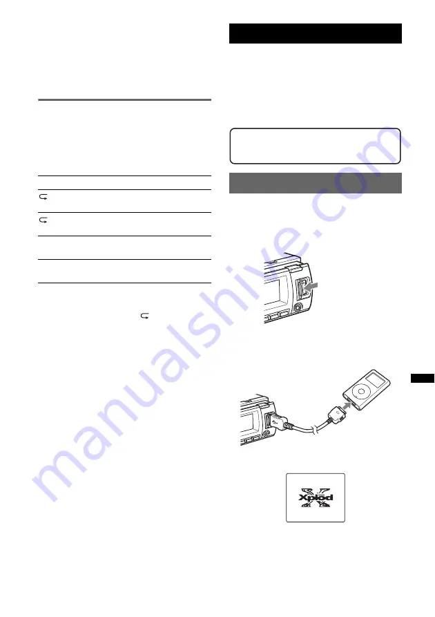 Sony CDXGT640UI - MP3/WMA/AAC Player CD Receiver Operating Instructions Manual Download Page 127