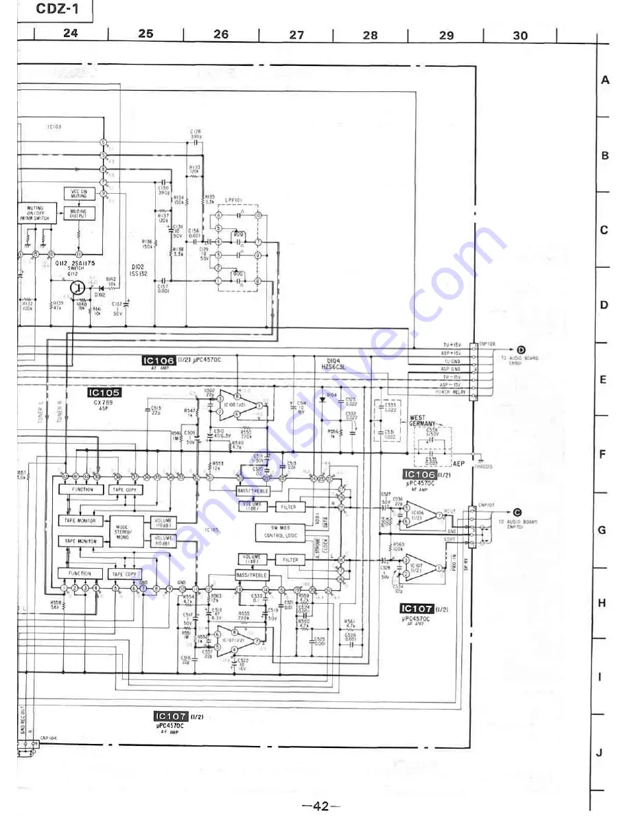 Sony CDZ-1 Скачать руководство пользователя страница 36