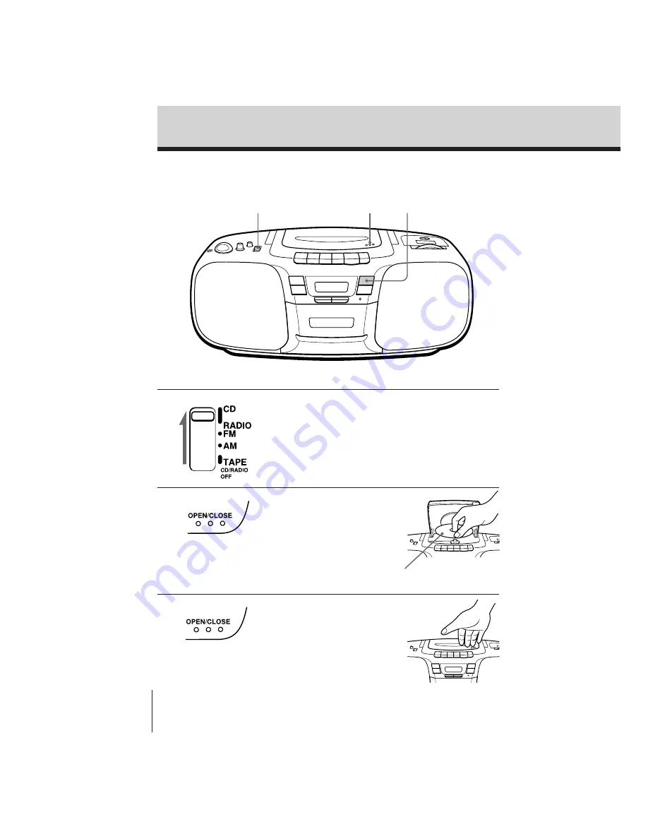 Sony CFD-121 Скачать руководство пользователя страница 27