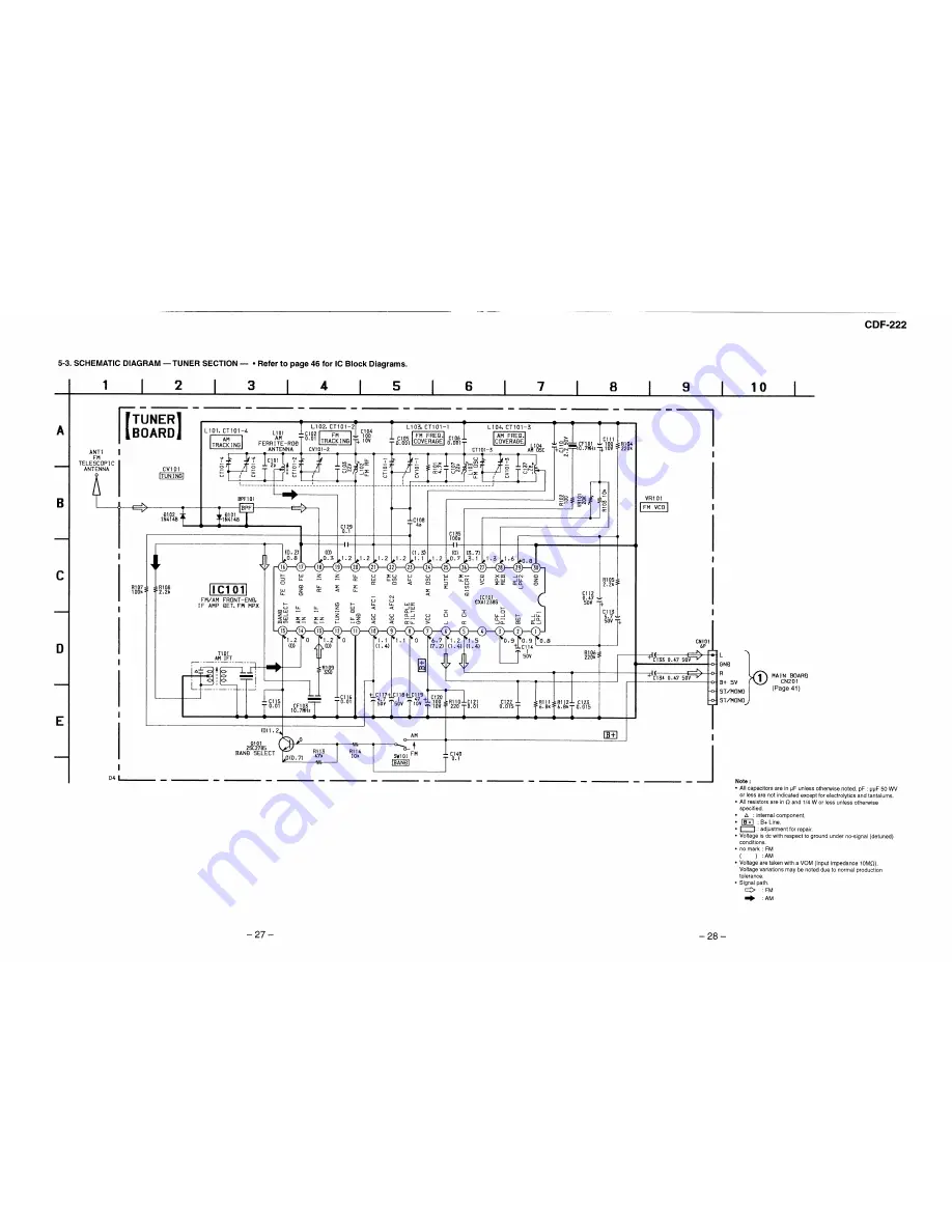 Sony CFD-222 Скачать руководство пользователя страница 21