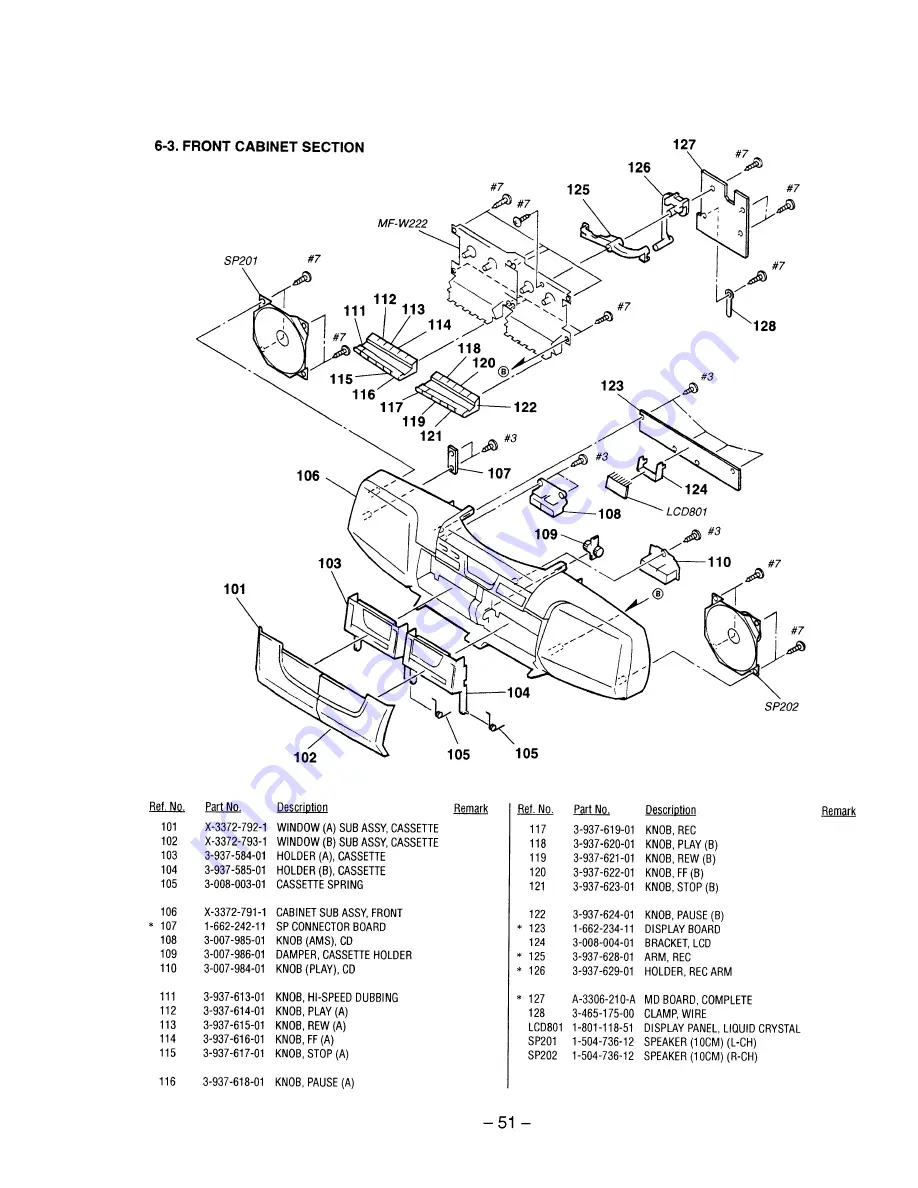 Sony CFD-222 Скачать руководство пользователя страница 33