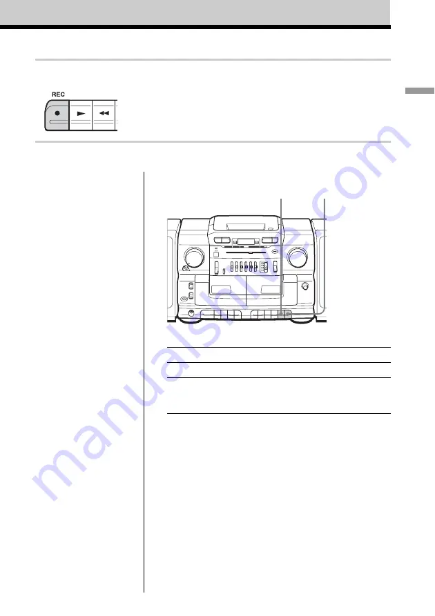 Sony CFD-CD777S MK2 Скачать руководство пользователя страница 11