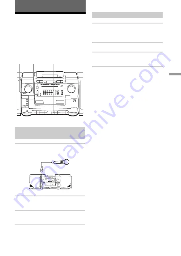 Sony CFD-CD777S MK2 Скачать руководство пользователя страница 17