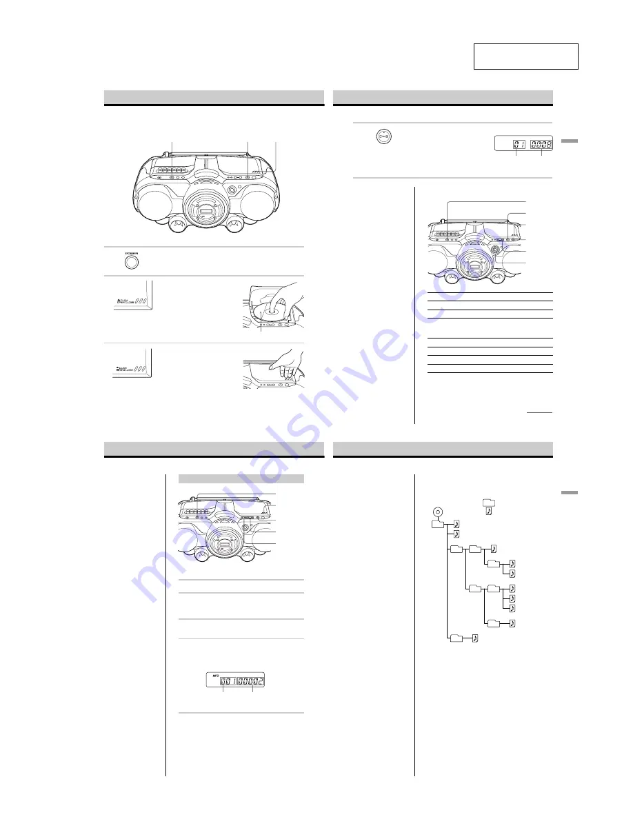 Sony CFD-G550CP Service Manual Download Page 5