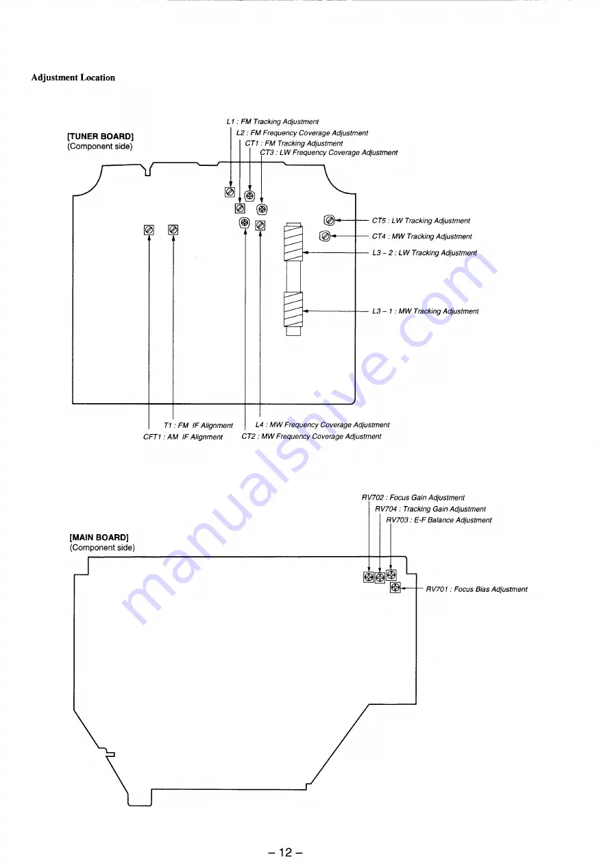 Sony CFD-S33L Service Manual Download Page 12